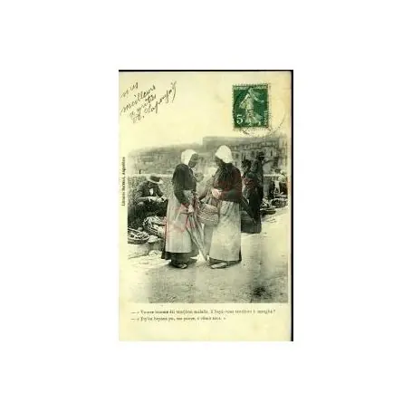 Livraison Mondiale Carte postale 16 - ANGOULEME - DEUX PAYSANNES AU MARCHE