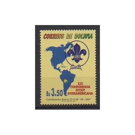 Bolivie - 2001 - No 1088 - Scoutisme Tendance