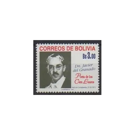 Bolivie - 2000 - No 1047 - Littérature Artisanat