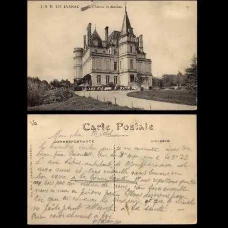Petit Prix Carte postale 16 - Jarnac - Le chateau de Souillac