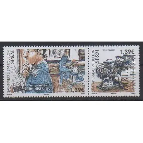 Pas Cher Saint-Pierre et Miquelon - 2025 - No 1363/1364