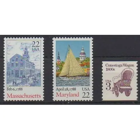 Offre Limitée États-Unis - 1988 - No 1804/1806