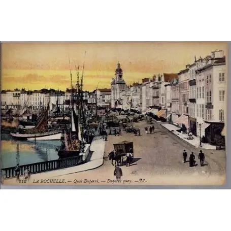 Nouvel Arrivage Carte postale 17 - La rochelle - Quai Duperre - Non voyage - Dos divise...