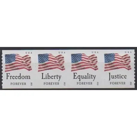 Meilleur Choix États-Unis - 2012 - No 4465/4468 - Drapeaux