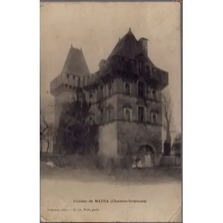 Jusqu’à Épuisement Des Stocks Carte postale 17 - Matha - Chateau de Matha - Voyage - Dos divise...