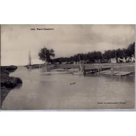 Carte postale 17 - Port-Maubert - Non voyage - Dos divise... Expédié Aujourd’hui