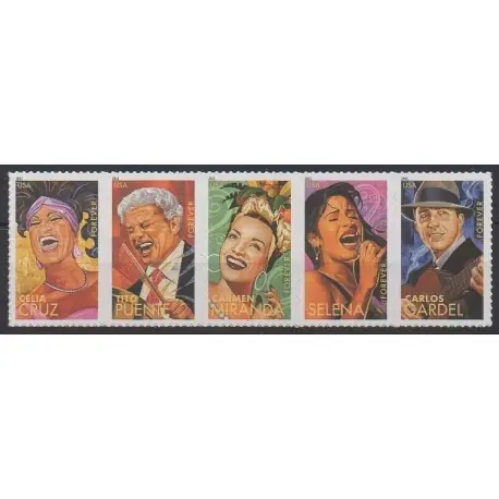 Achat Immédiat États-Unis - 2011 - No 4323/4327 - Musique