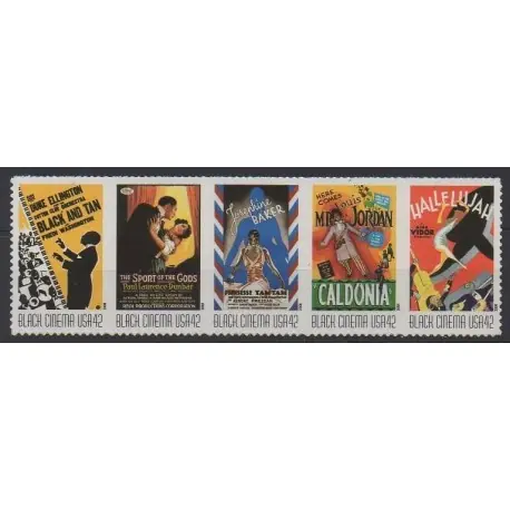 Prix Bas États-Unis - 2008 - No 4080/4084 - Cinéma