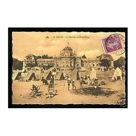 Vente Flash Carte postale 17 - Royan - Le casino vu de la plage