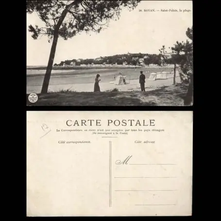 Petit Prix Carte postale 17 - Royan - Saint Palais - La plage