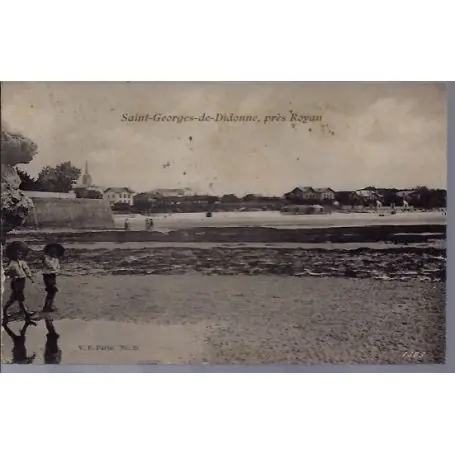 Dernière Chance Carte postale 17 - Saint-Georges-de-Didonne - Pres Royan - La plage a maree basse - Voyag...