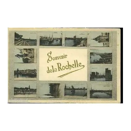 Soldes Carte postale 17 - Souvenir de La Rochelle - Multivues