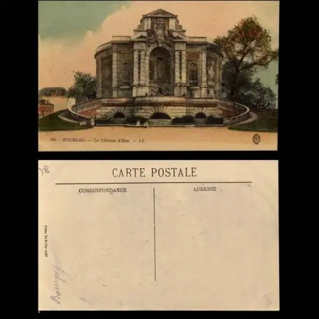 Commande En Gros Carte postale 18 - Bourges - Le chateau d'eau