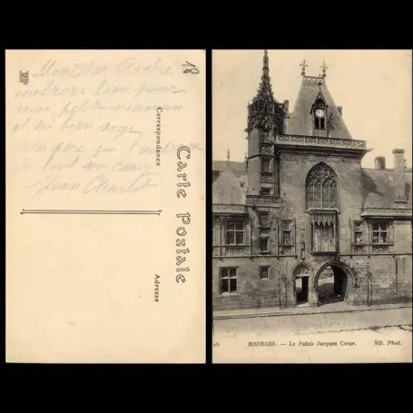 Carte postale 18 - Bourges - Le palais Jacques Coeur - II Offre Spéciale
