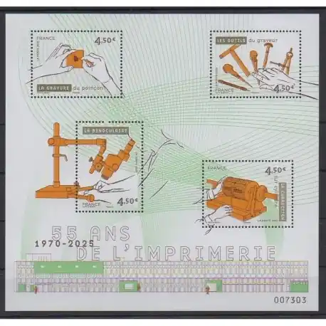 Vente Directe France - Poste - 2025 - No F5907 - Sciences et Techniques