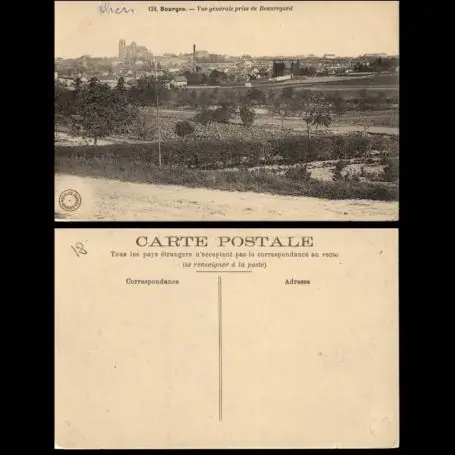 Offre Limitée Carte postale 18 - Bourges - Vue generale prise de Beauregard