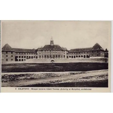 Carte postale 19 - Egletons - Groupe scolaire Albert Thomas ( Auberty et Merpillat, architec Livraison Gratuite