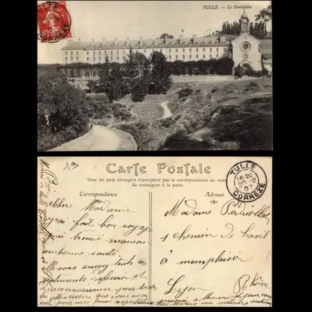 Carte postale 19 - Tulle - Le seminaire Achetez Aujourd’hui