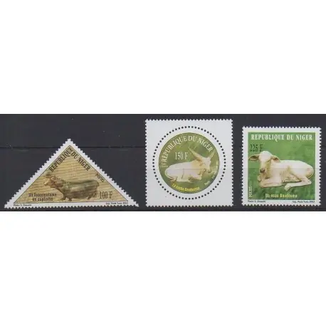 Prix Promo Niger - 2003 - No 1655/1657 - Animaux