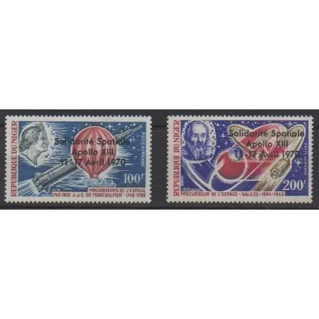 Niger - 1970 - No PA129/PA130 - Espace Gros Lot