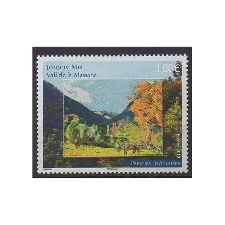 Andorre - 2012 - No 720 - Peinture Super Prix
