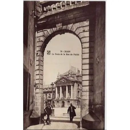 Produit De Marque Carte postale 21 - Dijon - La porte de la rue du Palais - Non voyage - Dos divise
