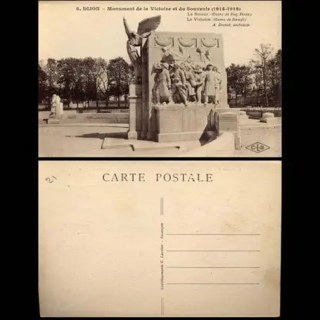 Certifié Carte postale 21 - Dijon - Monument de la Victoire et du Souvenir