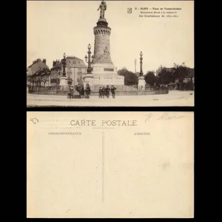 Carte postale 21 - Dijon - Place du Trente-Octobre Solde