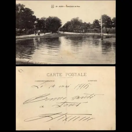 Carte postale 21 - Dijon - Rond-Point du Parc Édition Limitée