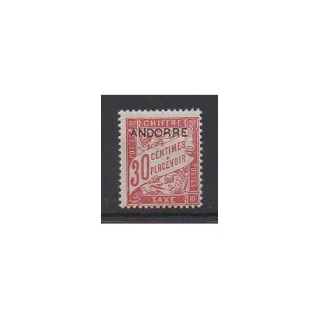 Petit Prix Andorre - Timbres-Taxe - 1931 - No T3