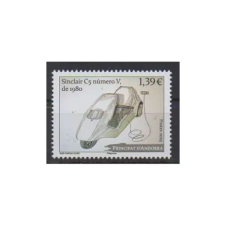 Andorre - 2025 - Sinclair C5 numéro V - Transports Premium
