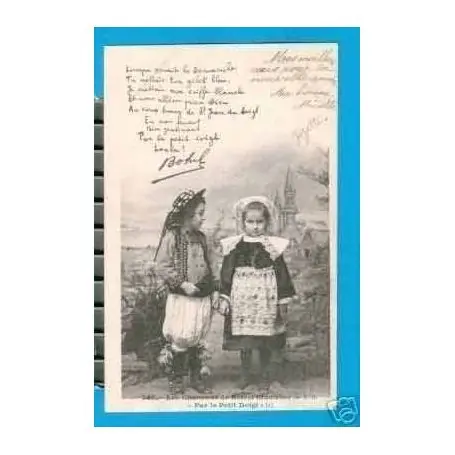 Carte postale 22 - CHANSONS DE BOTREL - PAR LE PETIT DOIGT - N° 342 Petit Prix