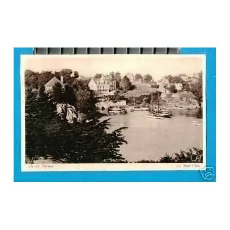 Carte postale 22 - ILE DE BREHAT - VUE SUR LE PORT CLOS Gros Lot