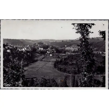 Meilleure Vente Carte postale 23 - Aubusson - Vue generale - un joli coin sur la Vallee - Voyage - Dos di...