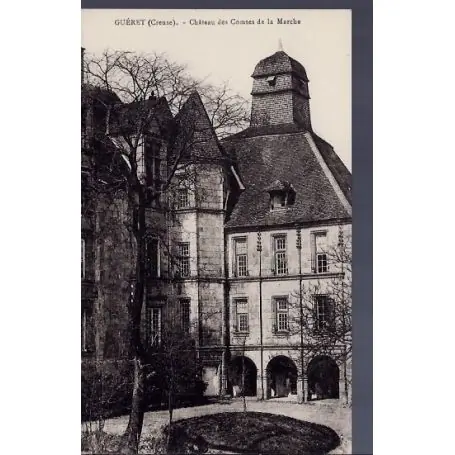 Offre Du Jour Carte postale 23 - Gueret - Chateau des Comtes de la Marche - Non voyage - Dos divise...