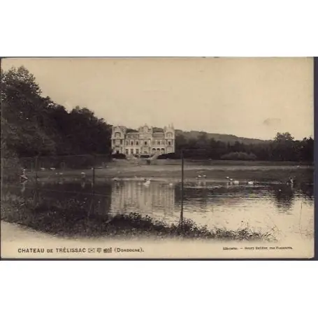 Carte postale 24 - Chateau de Trelissac - Non voyage - Dos divise... Super Prix