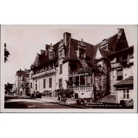 Carte postale 24 - Perigueux - Maison des Consuls - Non voyage - Dos divise... Réduction