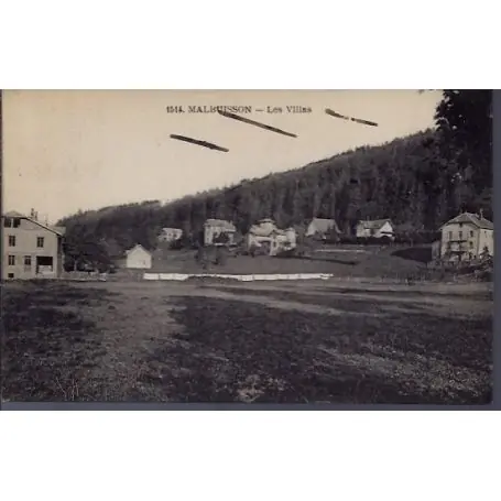Livraison Gratuite Carte postale 25 - Malbuisson - Les villas - Voyage - Dos divise...