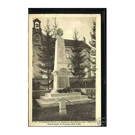 Vente Directe Carte postale 25 - Monument aux soldats de Trepot