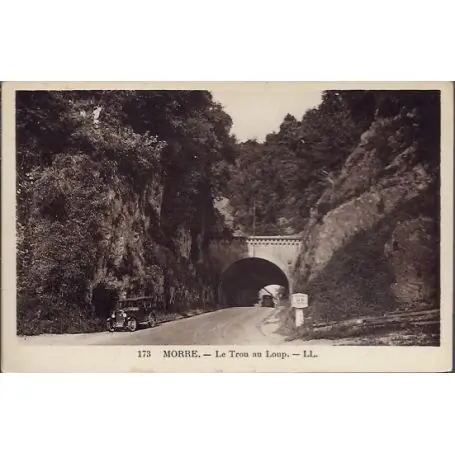 Offre Spéciale Carte postale 25 - Morre - Le Trou au Loup - Non voyage - Dos divise...
