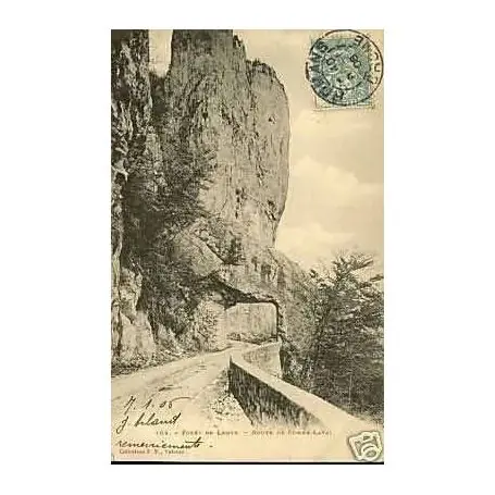 Prix Choc Carte postale 26 - Foret de Lente - Route de Combe-Laval