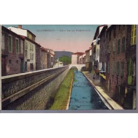 Carte postale 26 - Montbrison - Quai de la Porcherie Vente Directe