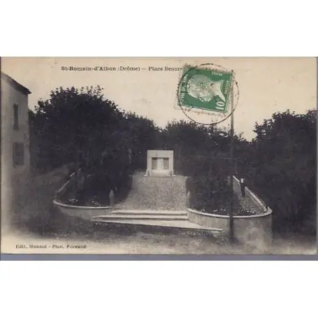 Carte postale 26 - St Romain d'Albon - Place Offre Limitée