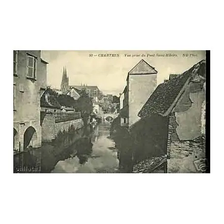 Carte postale 28 - Chartres - Vue prise du Pont Saint Hilaire Acheter Direct