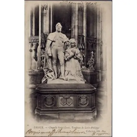 Carte postale 28 - Dreux - Chapelle Saint-Louis - tombeau de Louis-Philippe - Voyage - Do... Promotion