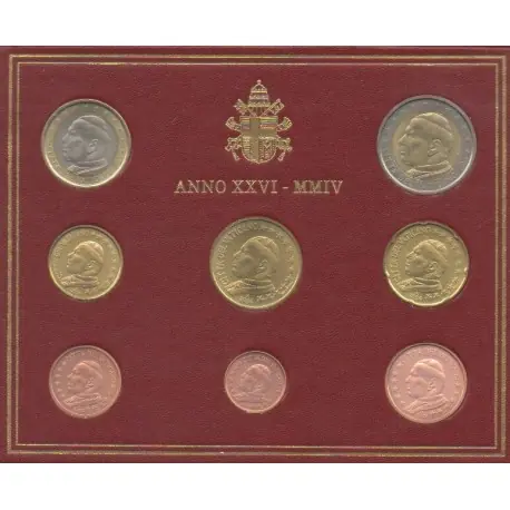 Vatican - 2004 - Série BU Garantie Incluse