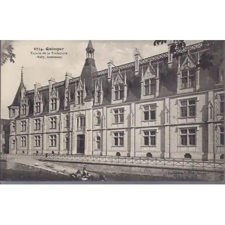 Carte postale 29 - Quimper - Facade de la prefecture Original