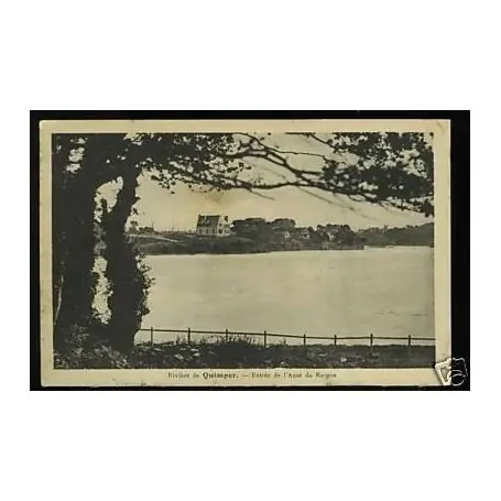 Carte postale 29 - Riviere de Quimper -Entree de l'Anse du Kergos Prix Bas