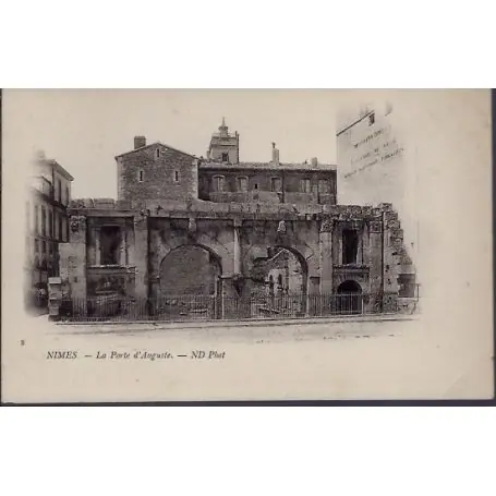 Meilleure Qualité Carte postale 30 - Nimes - la porte d' Auguste - Non voyage - Dos non divise...