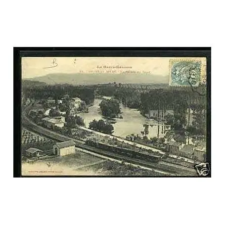 Carte postale 31 - Salies du Salat - Train dans la vallee du Salat Bon Plan